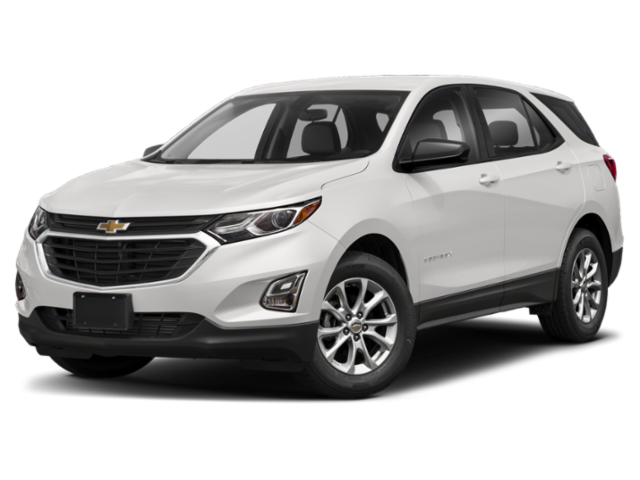 2018 Chevrolet Equinox LS in Summit White — front three-quarter view